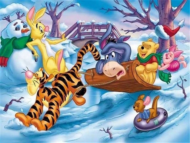 Disney Winter Wallpaper - An awesome picture for a winter wallpaper with the beloved cartoon characters created by Walt Disney Studio, the Winnie The Pooh's best friends, Tiger, Eeyore and the cute Piglet, which take fun sledding on the snowy slide. - , Disney, winter, wallpaper, wallpapers, cartoon, cartoons, awesome, picture, pictures, beloved, characters, character, Walt, Studio, Winnie, Pooh, best, friends, friend, Tiger, Eeyore, cute, Piglet, fun, snowy, slide - An awesome picture for a winter wallpaper with the beloved cartoon characters created by Walt Disney Studio, the Winnie The Pooh's best friends, Tiger, Eeyore and the cute Piglet, which take fun sledding on the snowy slide. Resuelve rompecabezas en línea gratis Disney Winter Wallpaper juegos puzzle o enviar Disney Winter Wallpaper juego de puzzle tarjetas electrónicas de felicitación  de puzzles-games.eu.. Disney Winter Wallpaper puzzle, puzzles, rompecabezas juegos, puzzles-games.eu, juegos de puzzle, juegos en línea del rompecabezas, juegos gratis puzzle, juegos en línea gratis rompecabezas, Disney Winter Wallpaper juego de puzzle gratuito, Disney Winter Wallpaper juego de rompecabezas en línea, jigsaw puzzles, Disney Winter Wallpaper jigsaw puzzle, jigsaw puzzle games, jigsaw puzzles games, Disney Winter Wallpaper rompecabezas de juego tarjeta electrónica, juegos de puzzles tarjetas electrónicas, Disney Winter Wallpaper puzzle tarjeta electrónica de felicitación