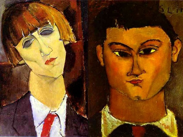 Amedeo Modigliani Portrait of Madame Kisling and Portrait of the Painter Moise Kisling - Two famous masterworks of Amedeo Modigliani - 'Portrait of Madame Kisling' (ca 1917, oil on canvas, The National Gallery of Art, Washington, DC, USA), Renee Kisling, known as Renee Gros (1896-1960) a wife of Moise Kisling and 'Portrait of the Painter Moise Kisling' (1915-1916, oil on canvas, Brera Art Gallery, Milan, Italy), a Polish painter (1891-1953), Molidigliani's neighbor in Montparnasse and part of the artistic community, a master at depiction of the female body and portraits. - , Amedeo, Modigliani, portrait, portraits, Madame, Kisling, Moise, Kisling, art, arts, painter, painters, artist, artists, sculptor, sculptors, Expressionist, Expressionists, famous, masterworks, masterwork, 1917, oil, canvas, National, Gallery, Washington, USA, Renee, Gros, 1896-1960, wife, wifes, 1915-1916, Brera, Art, Gallery, Milan, Italy, Polish, 1891-1953, neighbor, neighbors, Montparnasse, part, parts, artistic, community, communities, master, masters, depiction, depictions, female, body, bodies - Two famous masterworks of Amedeo Modigliani - 'Portrait of Madame Kisling' (ca 1917, oil on canvas, The National Gallery of Art, Washington, DC, USA), Renee Kisling, known as Renee Gros (1896-1960) a wife of Moise Kisling and 'Portrait of the Painter Moise Kisling' (1915-1916, oil on canvas, Brera Art Gallery, Milan, Italy), a Polish painter (1891-1953), Molidigliani's neighbor in Montparnasse and part of the artistic community, a master at depiction of the female body and portraits. Подреждайте безплатни онлайн Amedeo Modigliani Portrait of Madame Kisling and Portrait of the Painter Moise Kisling пъзел игри или изпратете Amedeo Modigliani Portrait of Madame Kisling and Portrait of the Painter Moise Kisling пъзел игра поздравителна картичка  от puzzles-games.eu.. Amedeo Modigliani Portrait of Madame Kisling and Portrait of the Painter Moise Kisling пъзел, пъзели, пъзели игри, puzzles-games.eu, пъзел игри, online пъзел игри, free пъзел игри, free online пъзел игри, Amedeo Modigliani Portrait of Madame Kisling and Portrait of the Painter Moise Kisling free пъзел игра, Amedeo Modigliani Portrait of Madame Kisling and Portrait of the Painter Moise Kisling online пъзел игра, jigsaw puzzles, Amedeo Modigliani Portrait of Madame Kisling and Portrait of the Painter Moise Kisling jigsaw puzzle, jigsaw puzzle games, jigsaw puzzles games, Amedeo Modigliani Portrait of Madame Kisling and Portrait of the Painter Moise Kisling пъзел игра картичка, пъзели игри картички, Amedeo Modigliani Portrait of Madame Kisling and Portrait of the Painter Moise Kisling пъзел игра поздравителна картичка