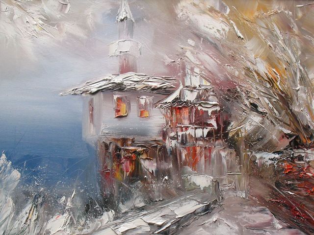 Rhodope Winter Landscape by Georgi Petrov - Beautiful oil painting on canvas by Georgi Petrov, depicting a winter landscape of a small village in Rhodope mountain, Bulgaria.<br />
Georgi Petrov is a palette knife landscape painter. He was born on July 25, 1978 in Dobrich, Bulgaria. He lives and works in Sofia, mostly contemporary landscapes and still-life, following the examples of impressionism, expressionism, fauvism and abstract expressionism. <br />
His works were exhibited in solo and group exhibitions in Europe and USA. - , Rhodope, winter, landscape, landscapes, Georgi, Petrov, art, arts, beautiful, oil, painting, paintings, canvas, village, villages, mountain, mountains, Bulgaria, palette, knife, painter, painters, 1978, Dobrich, Sofia, contemporary, still-life, examples, impressionism, expressionism, fauvism, abstract, expressionism, works, work, solo, group, exhibitions, exhibition, Europe, USA - Beautiful oil painting on canvas by Georgi Petrov, depicting a winter landscape of a small village in Rhodope mountain, Bulgaria.<br />
Georgi Petrov is a palette knife landscape painter. He was born on July 25, 1978 in Dobrich, Bulgaria. He lives and works in Sofia, mostly contemporary landscapes and still-life, following the examples of impressionism, expressionism, fauvism and abstract expressionism. <br />
His works were exhibited in solo and group exhibitions in Europe and USA. Resuelve rompecabezas en línea gratis Rhodope Winter Landscape by Georgi Petrov juegos puzzle o enviar Rhodope Winter Landscape by Georgi Petrov juego de puzzle tarjetas electrónicas de felicitación  de puzzles-games.eu.. Rhodope Winter Landscape by Georgi Petrov puzzle, puzzles, rompecabezas juegos, puzzles-games.eu, juegos de puzzle, juegos en línea del rompecabezas, juegos gratis puzzle, juegos en línea gratis rompecabezas, Rhodope Winter Landscape by Georgi Petrov juego de puzzle gratuito, Rhodope Winter Landscape by Georgi Petrov juego de rompecabezas en línea, jigsaw puzzles, Rhodope Winter Landscape by Georgi Petrov jigsaw puzzle, jigsaw puzzle games, jigsaw puzzles games, Rhodope Winter Landscape by Georgi Petrov rompecabezas de juego tarjeta electrónica, juegos de puzzles tarjetas electrónicas, Rhodope Winter Landscape by Georgi Petrov puzzle tarjeta electrónica de felicitación