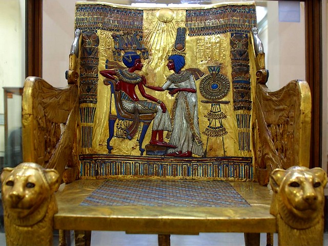 Tutankhamun Golden Throne Museum of Antiquities in Cairo Egypt - A golden throne of the Egyptian pharaoh Tutankhamun (1343 BC-1325 BC), a boy pharaoh, also known as King Tut, who becomes a Pharaoh in 1334 BC, when he has been 9 years old, at Museum of Egyptian Antiquities in Cairo, discovered in 1922 by Howard Carter (1874-1939), an English archaeologist and egyptologist, in a tomb at Thebes in the Valley of the Kings, Luxor, Egypt. - , Tutankhamun, golden, throne, thrones, museum, museums, antiquities, antiquity, Cairo, Egypt, art, arts, places, place, travel, travels, trip, trips, tour, tours, Egyptian, pharaoh, pharaohs, 1343, 1325, BC, boy, boys, King, Tut, 1334, BC, years, year, 1922, Howard, Carter, 1874, 1939, English, archaeologist, archaeologists, egyptologist, egyptologists, tomb, tombs, Thebes, valley, valleys, kings, king, Luxor - A golden throne of the Egyptian pharaoh Tutankhamun (1343 BC-1325 BC), a boy pharaoh, also known as King Tut, who becomes a Pharaoh in 1334 BC, when he has been 9 years old, at Museum of Egyptian Antiquities in Cairo, discovered in 1922 by Howard Carter (1874-1939), an English archaeologist and egyptologist, in a tomb at Thebes in the Valley of the Kings, Luxor, Egypt. Lösen Sie kostenlose Tutankhamun Golden Throne Museum of Antiquities in Cairo Egypt Online Puzzle Spiele oder senden Sie Tutankhamun Golden Throne Museum of Antiquities in Cairo Egypt Puzzle Spiel Gruß ecards  from puzzles-games.eu.. Tutankhamun Golden Throne Museum of Antiquities in Cairo Egypt puzzle, Rätsel, puzzles, Puzzle Spiele, puzzles-games.eu, puzzle games, Online Puzzle Spiele, kostenlose Puzzle Spiele, kostenlose Online Puzzle Spiele, Tutankhamun Golden Throne Museum of Antiquities in Cairo Egypt kostenlose Puzzle Spiel, Tutankhamun Golden Throne Museum of Antiquities in Cairo Egypt Online Puzzle Spiel, jigsaw puzzles, Tutankhamun Golden Throne Museum of Antiquities in Cairo Egypt jigsaw puzzle, jigsaw puzzle games, jigsaw puzzles games, Tutankhamun Golden Throne Museum of Antiquities in Cairo Egypt Puzzle Spiel ecard, Puzzles Spiele ecards, Tutankhamun Golden Throne Museum of Antiquities in Cairo Egypt Puzzle Spiel Gruß ecards