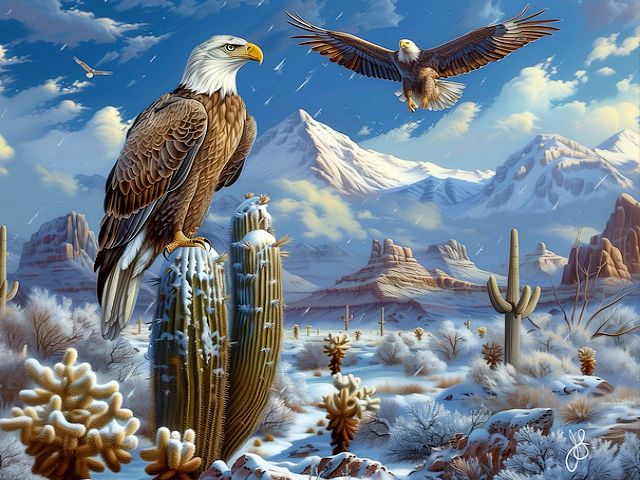 Eagle Paradise by John Stewart puzzle game 