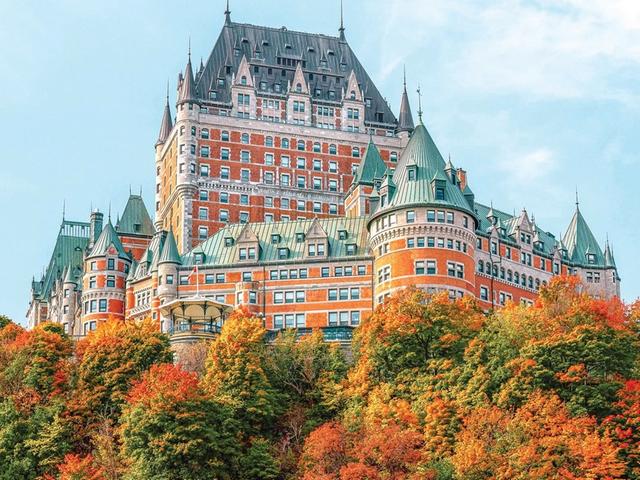 Chateau Frontenac Quebec City Canada puzzle game 