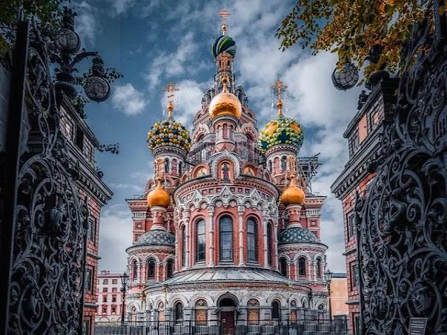 Church of the Resurrection of Christ St.Petersburg Russia juego de puzzle 