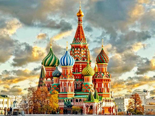 Saint Basils Cathedral Moskow Russia juego de puzzle 