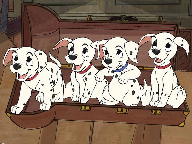 Disney 101 Dalmatians Puppies puzzle game 