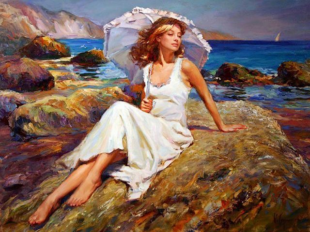By the Seaside by Vladimir Volegov puzzle game 
