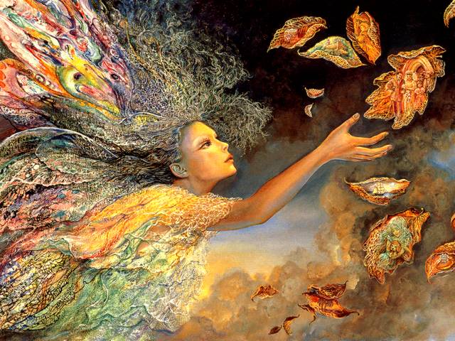 Catching Wishes by Josephine Wall - 'Catching Wishes' is a gorgeous illustration by the popular English fantasy artist Josephine Wall, depicting a fairy which is trying to catch leaves, filled with desires and dreams, carried by the breeze of the peace and harmony.<br />
According to the belief, if you catch a leaf before it reaches the ground, you are entitled to a wish. All things are possible if you believe. - , catching, wishes, wish, Josephine, Wall, art, arts, gorgeous, illustration, illustrations, popular, English, fantasy, artist, artists, fairy, fairies, leaves, leaf, desires, desire, dreams, dream, breeze, peace, harmony, belief, beliefs, ground - 'Catching Wishes' is a gorgeous illustration by the popular English fantasy artist Josephine Wall, depicting a fairy which is trying to catch leaves, filled with desires and dreams, carried by the breeze of the peace and harmony.<br />
According to the belief, if you catch a leaf before it reaches the ground, you are entitled to a wish. All things are possible if you believe. Решайте бесплатные онлайн Catching Wishes by Josephine Wall пазлы игры или отправьте Catching Wishes by Josephine Wall пазл игру приветственную открытку  из puzzles-games.eu.. Catching Wishes by Josephine Wall пазл, пазлы, пазлы игры, puzzles-games.eu, пазл игры, онлайн пазл игры, игры пазлы бесплатно, бесплатно онлайн пазл игры, Catching Wishes by Josephine Wall бесплатно пазл игра, Catching Wishes by Josephine Wall онлайн пазл игра , jigsaw puzzles, Catching Wishes by Josephine Wall jigsaw puzzle, jigsaw puzzle games, jigsaw puzzles games, Catching Wishes by Josephine Wall пазл игра открытка, пазлы игры открытки, Catching Wishes by Josephine Wall пазл игра приветственная открытка