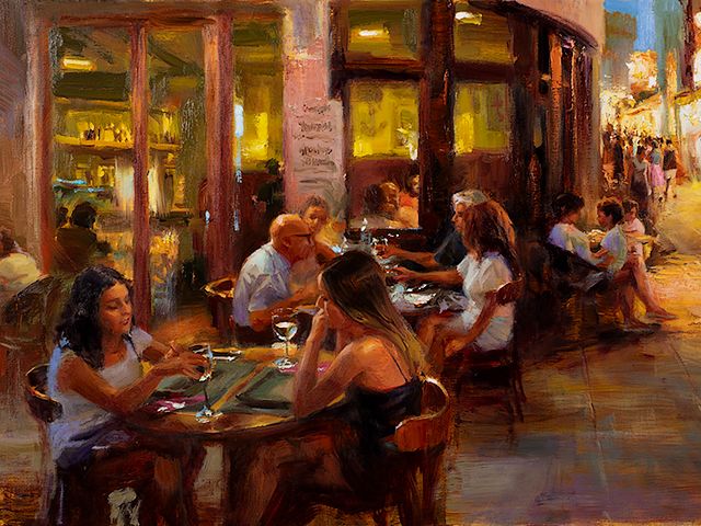Golden Evening in Tossa de Mar by Vladimir Volegov puzzle game 