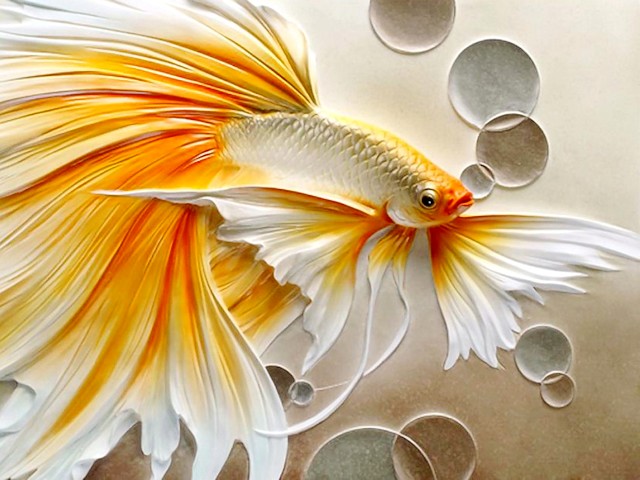 Siamese Fish Interior Decoration Puzzle Spiel 
