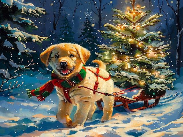 Tree Delivery by John Stewart juego de puzzle 