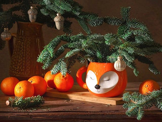 Tangerine Fox Still-Life пъзел игра 