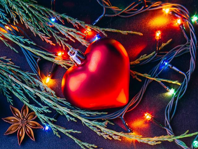 Christmas Heart Ornament пазл игру 