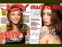 Angelina Jolie Joy Magazine Czech Republic and Marie Claire Magazine Turkey