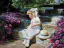 Among Pink Camomiles by Vladimir Volegov