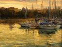 Barcelona in Gold by Vladimir Volegov