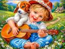 Child with Guitar
