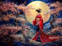Geisha Landscape by Bob Tamburello