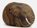 Handpainted-Elephant-on-Stone